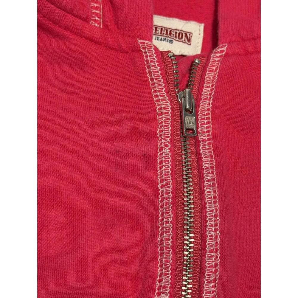 Toddlers Girls True Religion Full Zip Jacket size 3T Pink - Picture 7 of 7